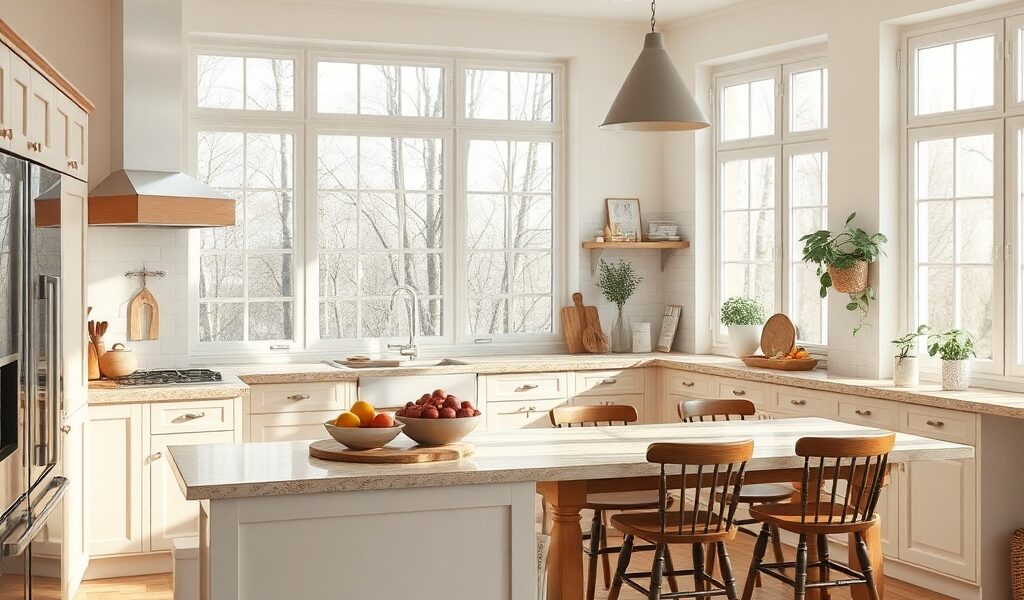 adriadome.ru | Советы по организации кухни в доме из клееного бруса