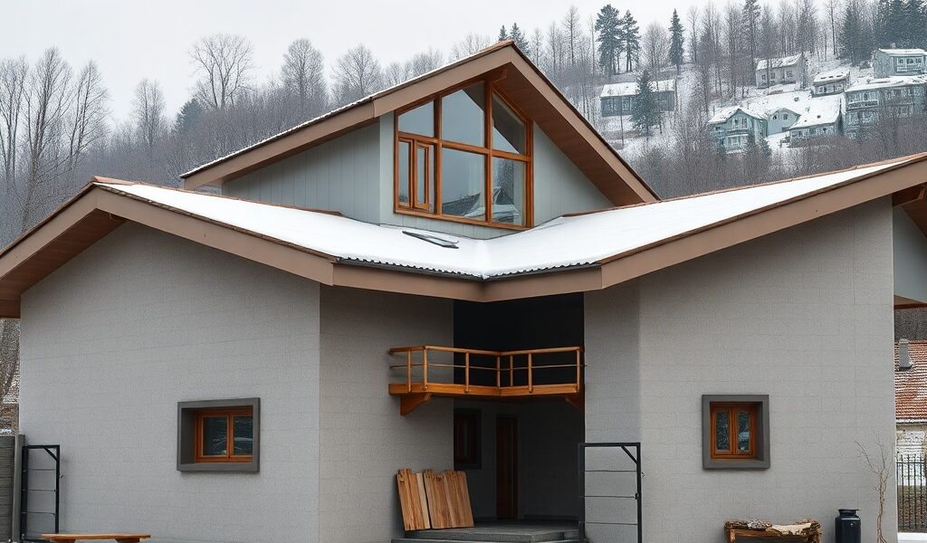 adriadome.ru | Как избежать мостиков холода в узлах примыкания кровли к стенам